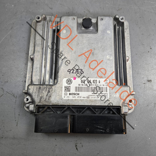 MED17.1.6 0261S06050 06E906023A  Porsche Cayenne DME ECU Engine Control Unit 3.0 Hybrid S V6 Supercharged 245kw 95861860330 06E906023A MED17.1.6