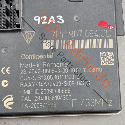    Porsche Cayenne 958 Front BCM Body Control Module 7PP907064CD