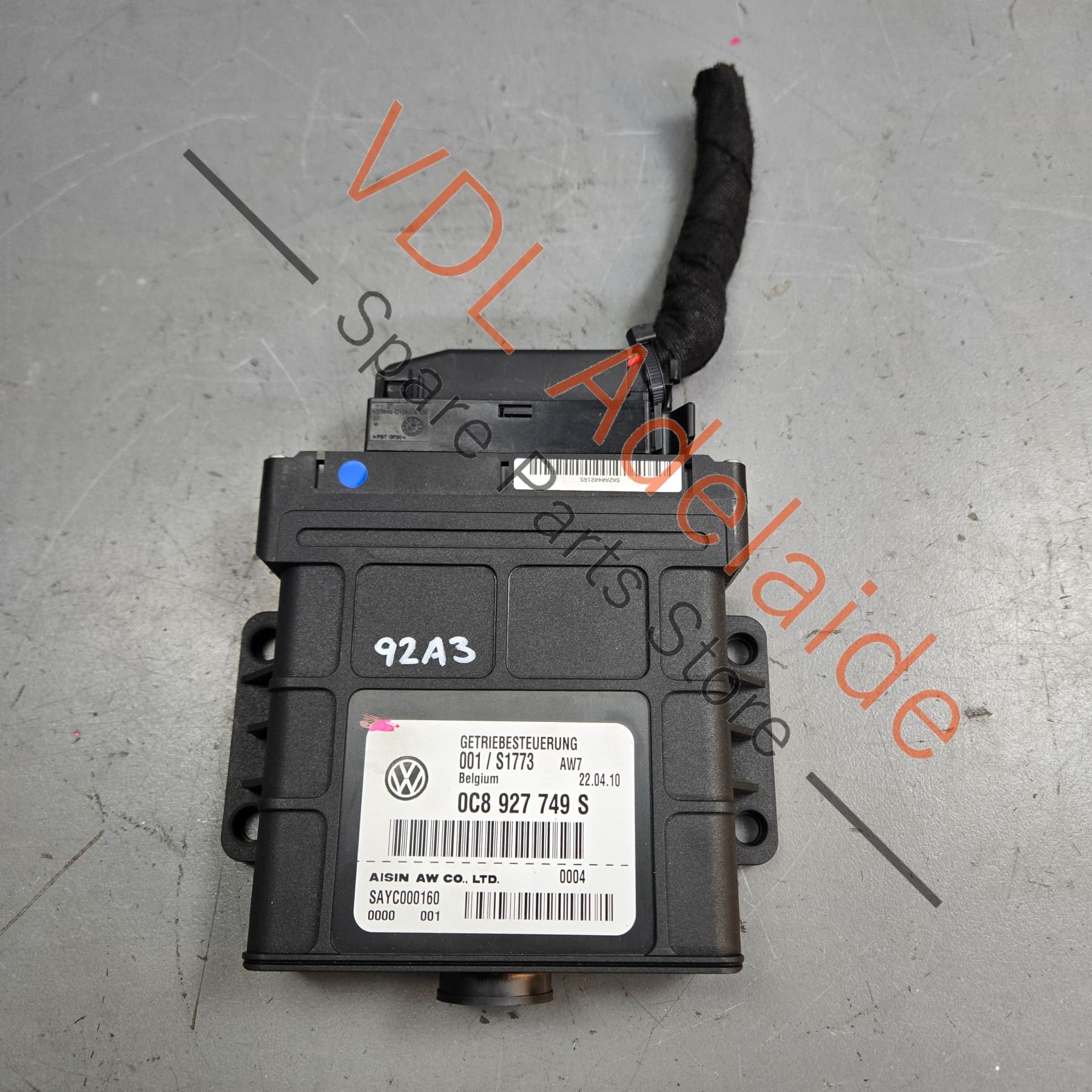     Porsche Cayenne 958 92A Auto Transmission Control Unit ECU 0C8927749S