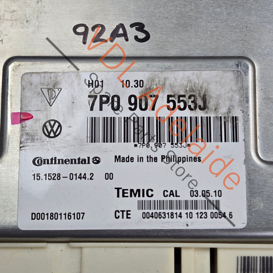     Porsche Cayenne 958 92A VW Touareg Air Suspension Control Unit Module OEM 7P0907553J