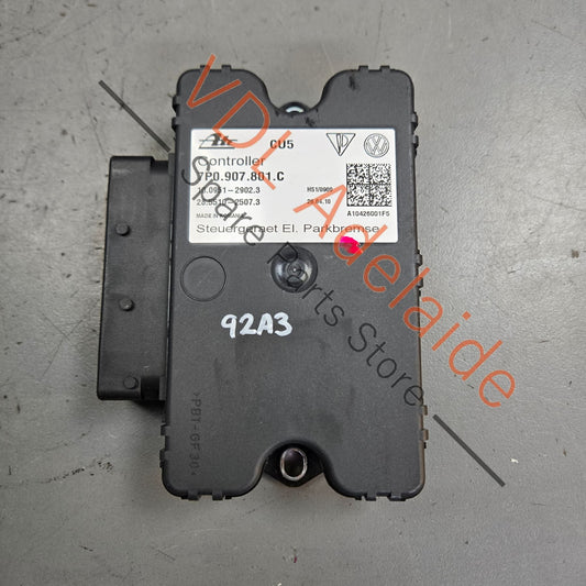 958 618 109 02    Porsche Cayenne 958 92A EPB Parking Park Brake Control Unit ECU 7P0907801C 95861810902