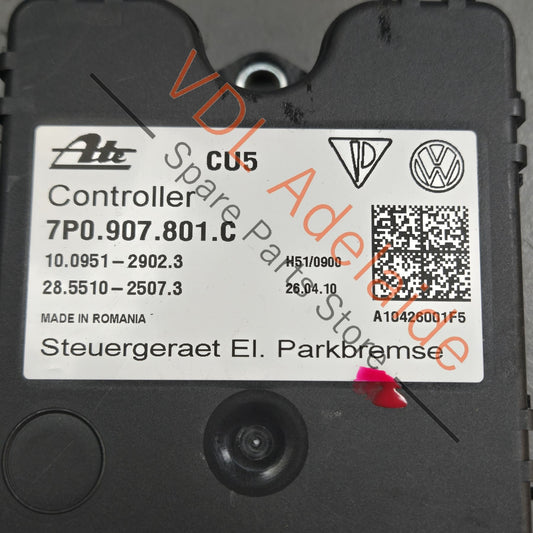 958 618 109 02    Porsche Cayenne 958 92A EPB Parking Park Brake Control Unit ECU 7P0907801C 95861810902