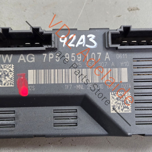 7P5959107E    Porsche Cayenne 958 92A Automatic Tailgate Rear Boot Hatch Control Unit ECU 7P5959107A 7P5959107E