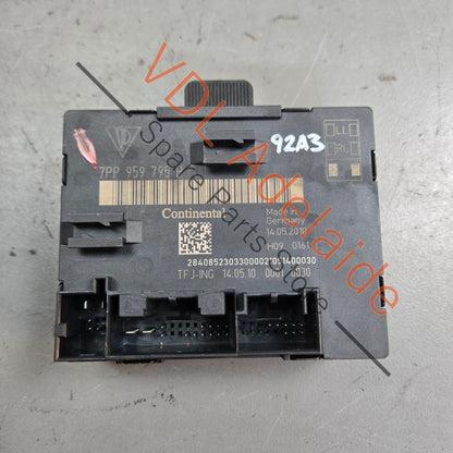 4H0959795J 95861879501   Porsche Cayenne 958 92A Rear Door Control Unit 7PP959795R 4H0959795J 95861879501