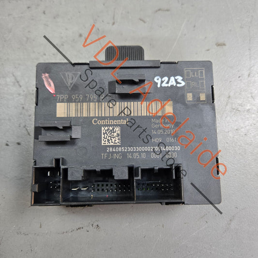 4H0959795J 95861879501   Porsche Cayenne 958 92A Rear Door Control Unit 7PP959795R 4H0959795J 95861879501