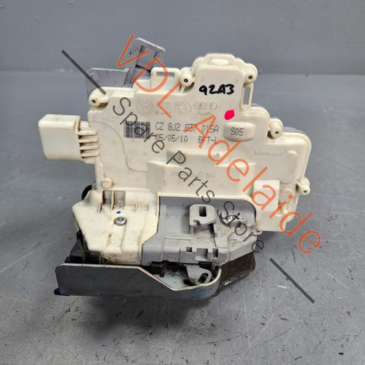 9A783741501     Genuine Porsche Cayenne 958 Left Front Door Lock Mechanism 8J2837015A 9A783741501 Also for Audi VW