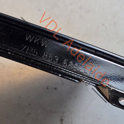 7P5853589B    Porsche Cayenne Rear Left Door C Pillar Exterior Moulding Trim 95855958901 GW1 7P5853589B Gloss Black