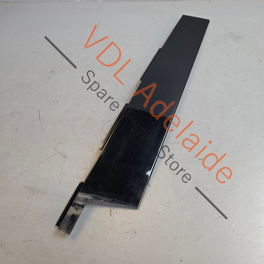 7P5853317    Porsche Cayenne Front Left Door B Pillar Exterior Moulding Trim 7P5853317 95855931701 GW1 Gloss Black