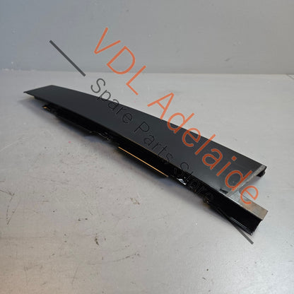 7P5853352    Porsche Cayenne Rear Right Door B Pillar Exterior Moulding Trim 7P5853352 95855935202 GW1 Gloss Black