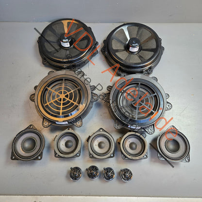 7PP035454E    Porsche Cayenne 958 Bose Speaker Set High & Mid 7PP035454E 7PP035415F