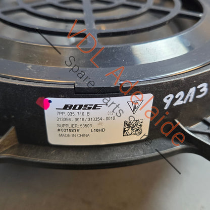 7PP035454E    Porsche Cayenne 958 Bose Speaker Set High & Mid 7PP035454E 7PP035415F