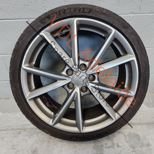 8V0601025AT 8V0601025FE   Audi A3 S3 8V 19in 19x8 Alloy Wheel Genuine OEM 8V0601025AT 8V0601025FE #01