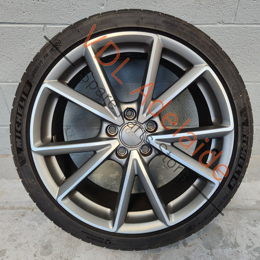 8V0601025AT 8V0601025FE   Audi A3 S3 8V 19in 19x8 Alloy Wheel Genuine OEM 8V0601025AT #02