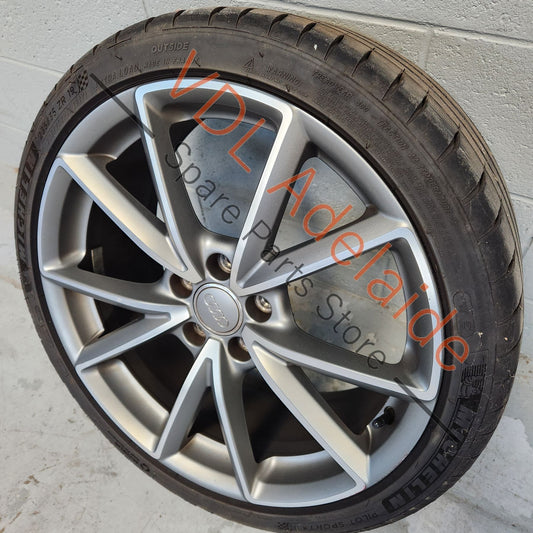 8V0601025AT 8V0601025FE   Audi A3 S3 8V 19in 19x8 Alloy Wheel Genuine OEM 8V0601025AT #02