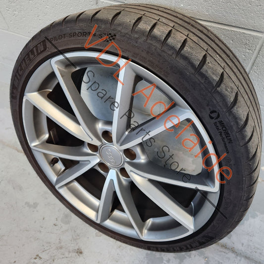 8V0601025AT 8V0601025FE   Audi A3 S3 8V 19in 19x8 Alloy Wheel Genuine OEM 8V0601025AT #04