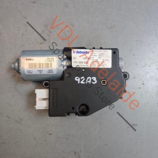 7P5959591 95862459122   Porsche Cayenne 958 Audi Q7 Touareg Sunroof Motor Drive Unit 95862459122 7P5959591