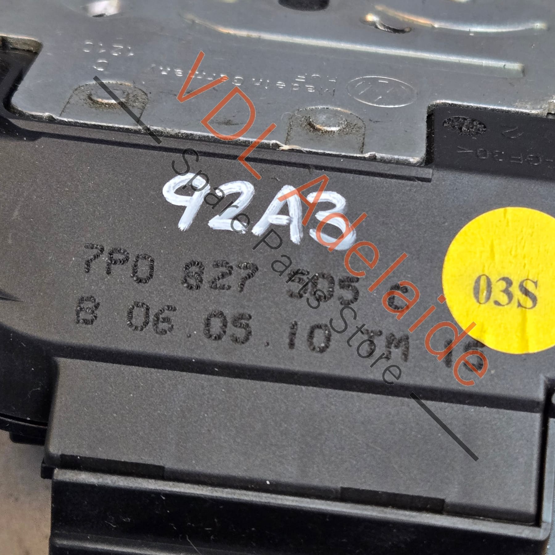 7P0827505C 958 512 505 06   Porsche Cayenne 958 Rear Lid Boot Lock Latch Catch Mechanism 7P0827505C 95851250506