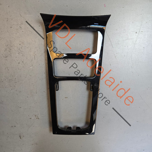 7P5863324F 95855332400 6BB   Porsche Cayenne 958 Centre Console Trim Cover Gloss Black 95855332400 6BB 7P5863324F