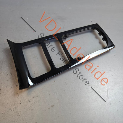 7P5863324F 95855332400 6BB   Porsche Cayenne 958 Centre Console Trim Cover Gloss Black 95855332400 6BB 7P5863324F