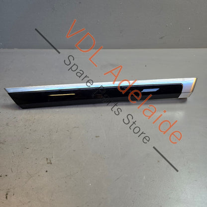 7P5867410F 6BB 95855542000 6BB   Porsche Cayenne 958 92A Gloss Black Front Right Door Trim Insert 7P5867410F 95855542000 6BB