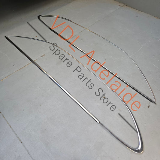 958 559 985 00 7Z7 958 559 995 21 7Z7   Porsche 92A 958 Set of Window Chrome Trims Polished Aluminium