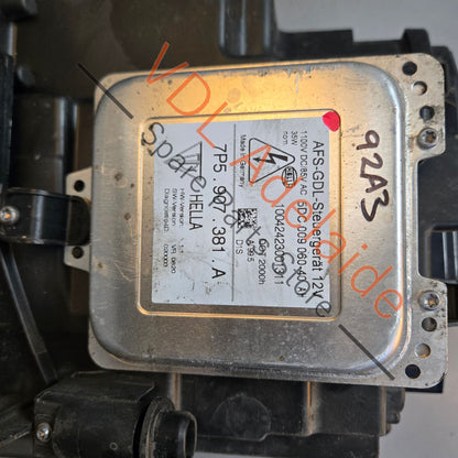 7P5941032S 958 631 176 12   Porsche Cayenne 958 Right Xenon Headlight 95863117612 7P5941032S