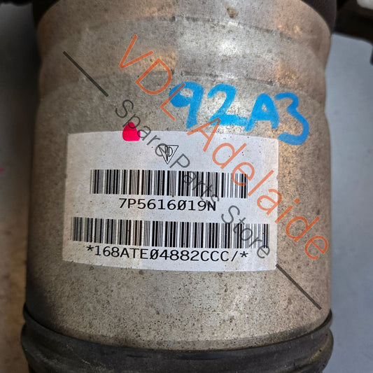 7P5616019N 958 358 019 08   Porsche Cayenne 958 Left Rear Air Suspension Strut Shock Absorber 7P5616019N 95835801908