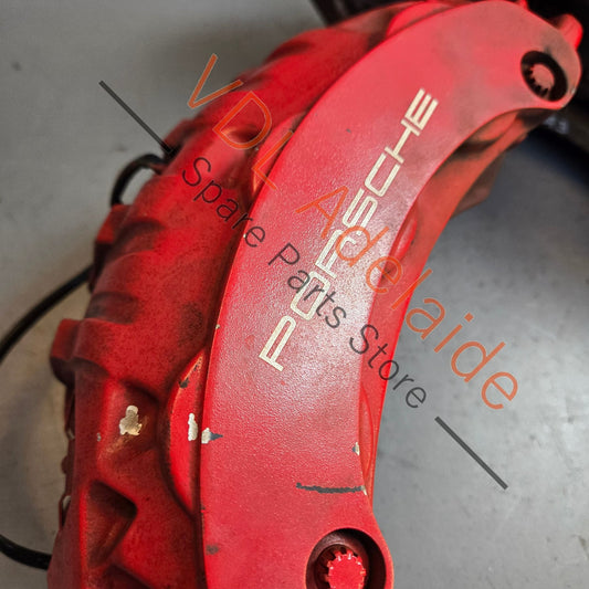 7PP 615 149 AQ 7PP 615 150 AQ   Pair of Porsche Cayenne 955 957 958 Front Brake Calipers Brembo 360mm 6x Piston