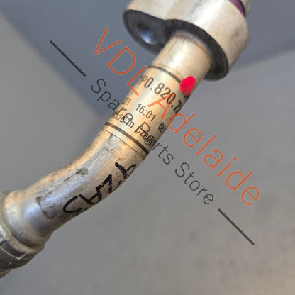 7P0820721A 958 573 721 01   Porsche Cayenne 958 Air Conditioning AC Refrigerant Pressure Hose Pipe 7P0820721A 95857372101