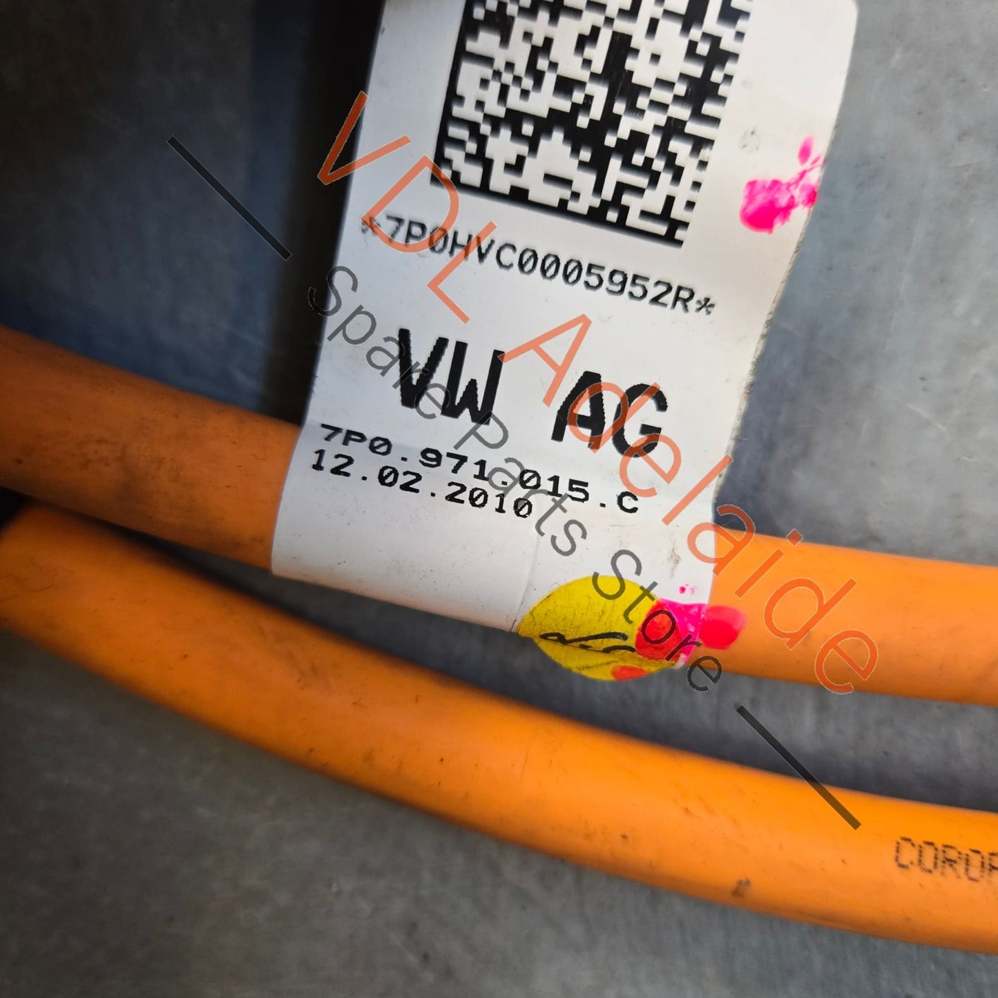 958 612 015 00    Porsche Cayenne Panamera Hybrid Drive Battery Connection Cables Wire Set 95861201500