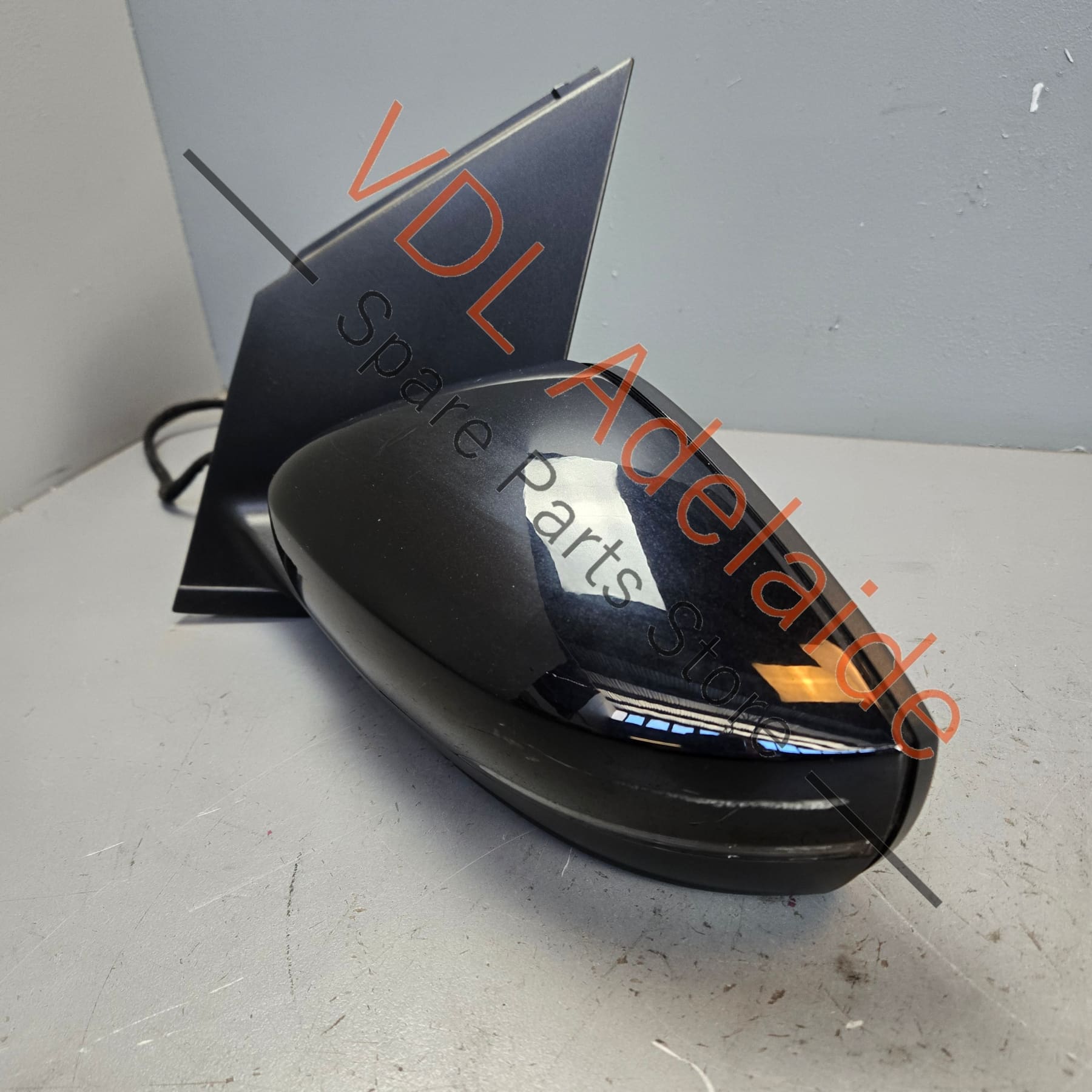 6R0857521H 6C2857507B9B9 6R0857537B  VW Polo MK5 6R Left Side Exterior Mirror Complete with Glass & Cover Orca Black 2T2T C9X