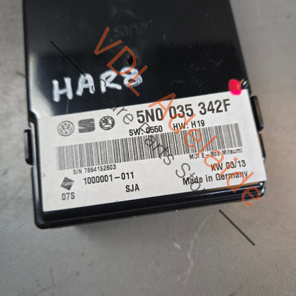 5N0035342F    VW Polo Multimedia Interface Box Media-In Control Unit 5N0035342F