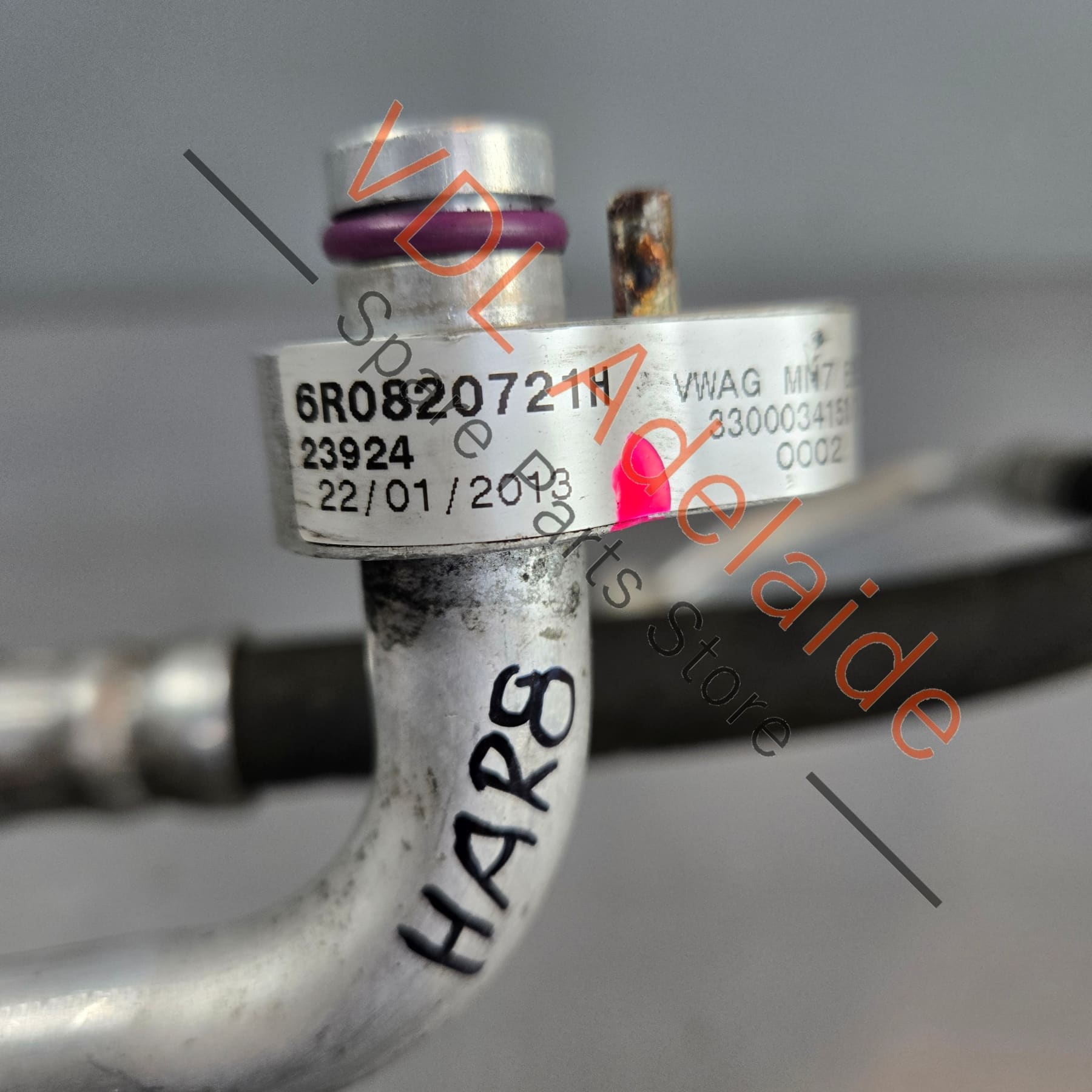 6R0820721H    VW Polo AC Refrigerant Gas Pressure Line 6R0820721H