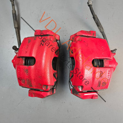 1K0615123M 6R0615125A 1K0615124M  VW Polo Gti Front Brake Caliper Set Left & Right with carriers & Bolts 1K0615123M 6R0615125A 288mm x 25mm