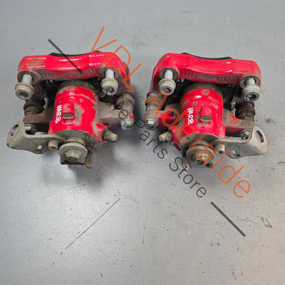 6R0615423A 6R0615425A 6R0615424A 6R0615426A VW Polo Gti Rear Brake Caliper Set Left & Right with carriers & Bolts 6R0615423A 6R0615425A 230mm x 9mm