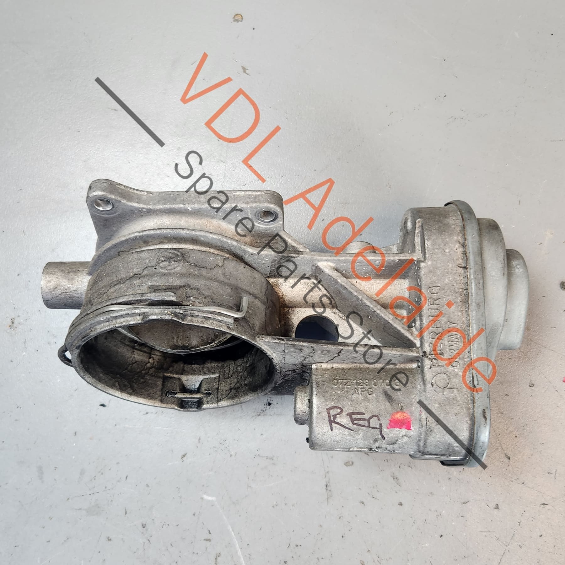 07Z128070G    VW Touareg V10 Throttle Valve RHS Right Side 07Z128070G