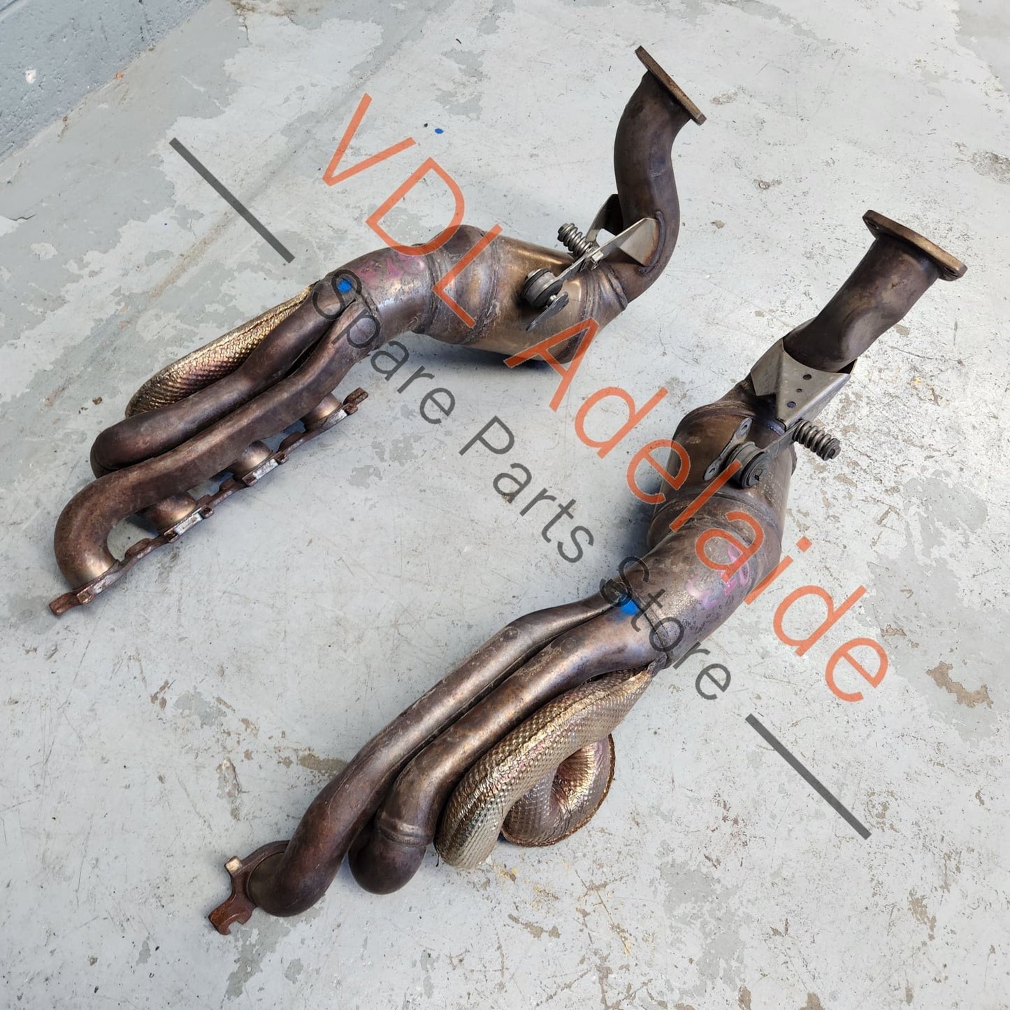 8T0253019EX 8T0253020EX   Audi RS5 Pair of Exhaust Manifolds 8T0253019EX 8T0253020EX