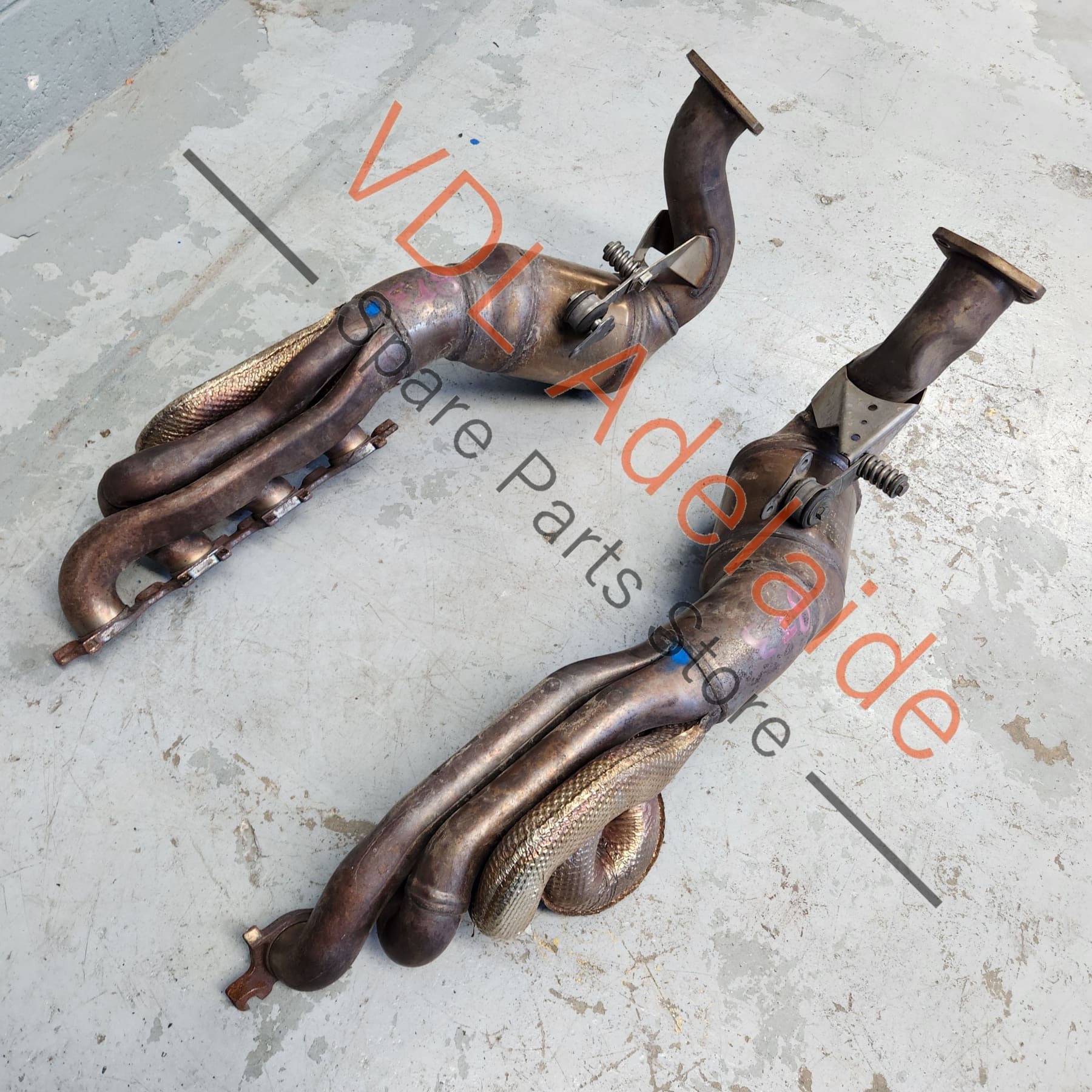 8T0253019EX 8T0253020EX   Audi RS5 Pair of Exhaust Manifolds 8T0253019EX 8T0253020EX