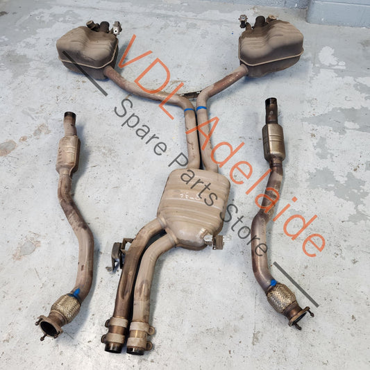 8T0253609CR 8T0253409K 8T0253095  Audi RS5 Exhaust System with Mufflers and Silencer