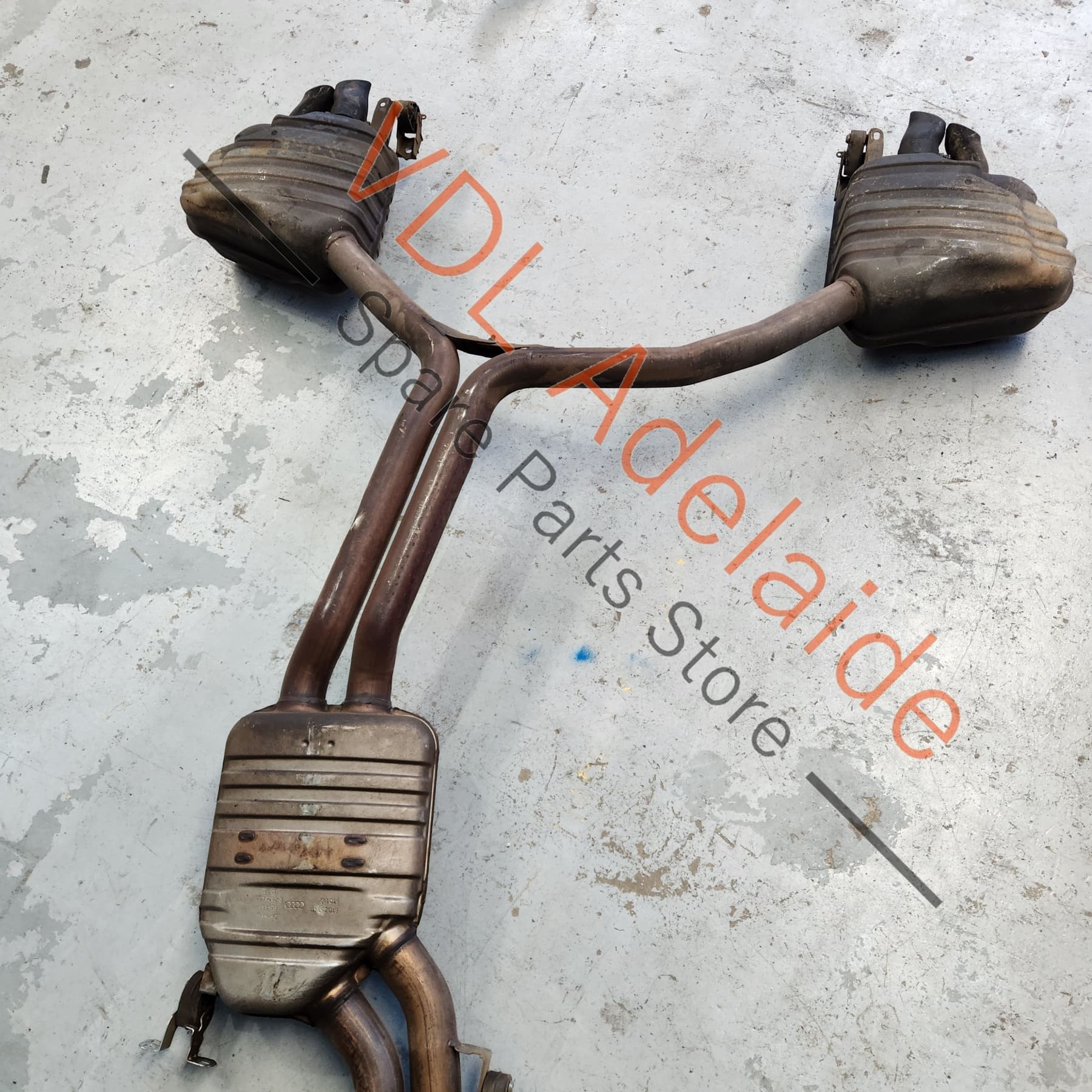 8T0253609CR 8T0253409K 8T0253095  Audi RS5 Exhaust System with Mufflers and Silencer