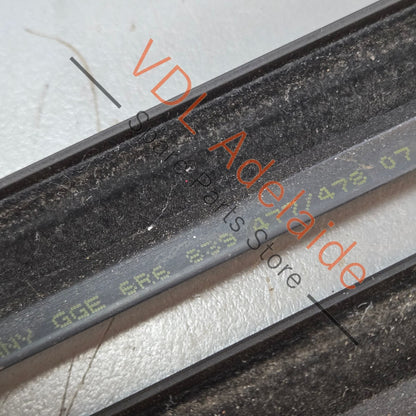 6R4837477 6R4837478 6R6839477 6R6839478 VW Polo MK5 Set of Exterior Window Aperture Seals Strip Mouldings Rubber 6R4837477 6R4837478 6R6839477 6R6839478