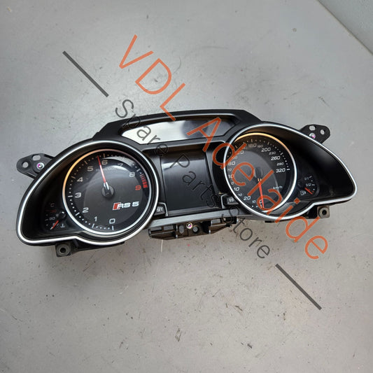 8T0920932E    Audi RS5 Instrument Cluster 320kmh 8T0920932E
