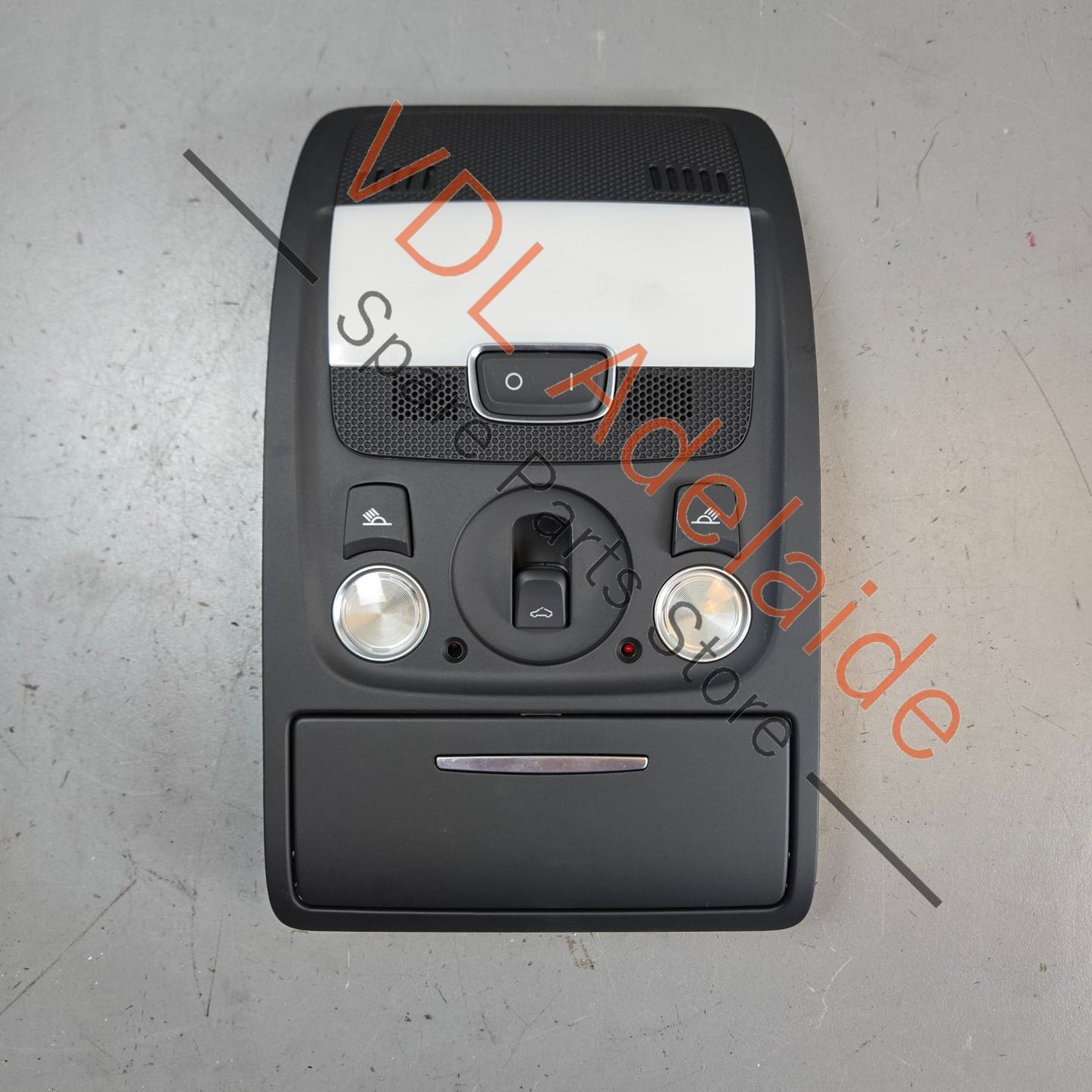 8T0947135BK    Audi RS5 Front Interior Roof Dome Reading Light Sunroof Switch 8T0947135F
