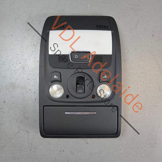 8T0947135BK    Audi RS5 Front Interior Roof Dome Reading Light Sunroof Switch 8T0947135F
