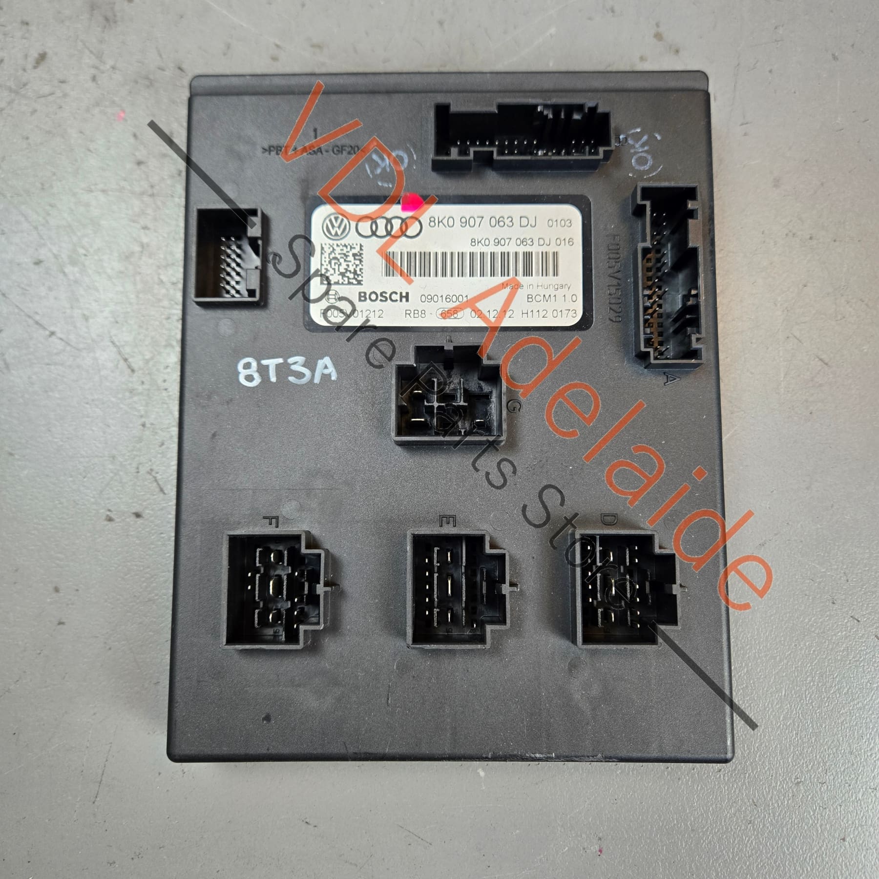 8K0907063DJ 8K0907063DL   Audi RS5 Central Control Unit Onboard Supply Convenience Module 8K0907063DJ 8K0907063DL