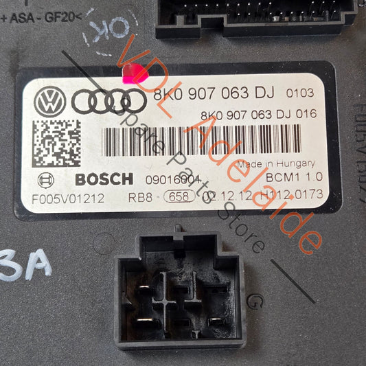 8K0907063DJ 8K0907063DL   Audi RS5 Central Control Unit Onboard Supply Convenience Module 8K0907063DJ 8K0907063DL