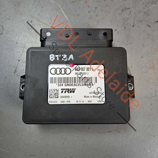 8K0907801L    Audi A5 S5 RS5 Control Unit for Electronic Park Brake EPB 8K0907801L