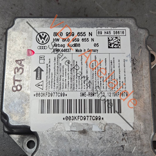 8K0959655N    Audi RS5 Control Unit Module for Airbag 8K0959655N