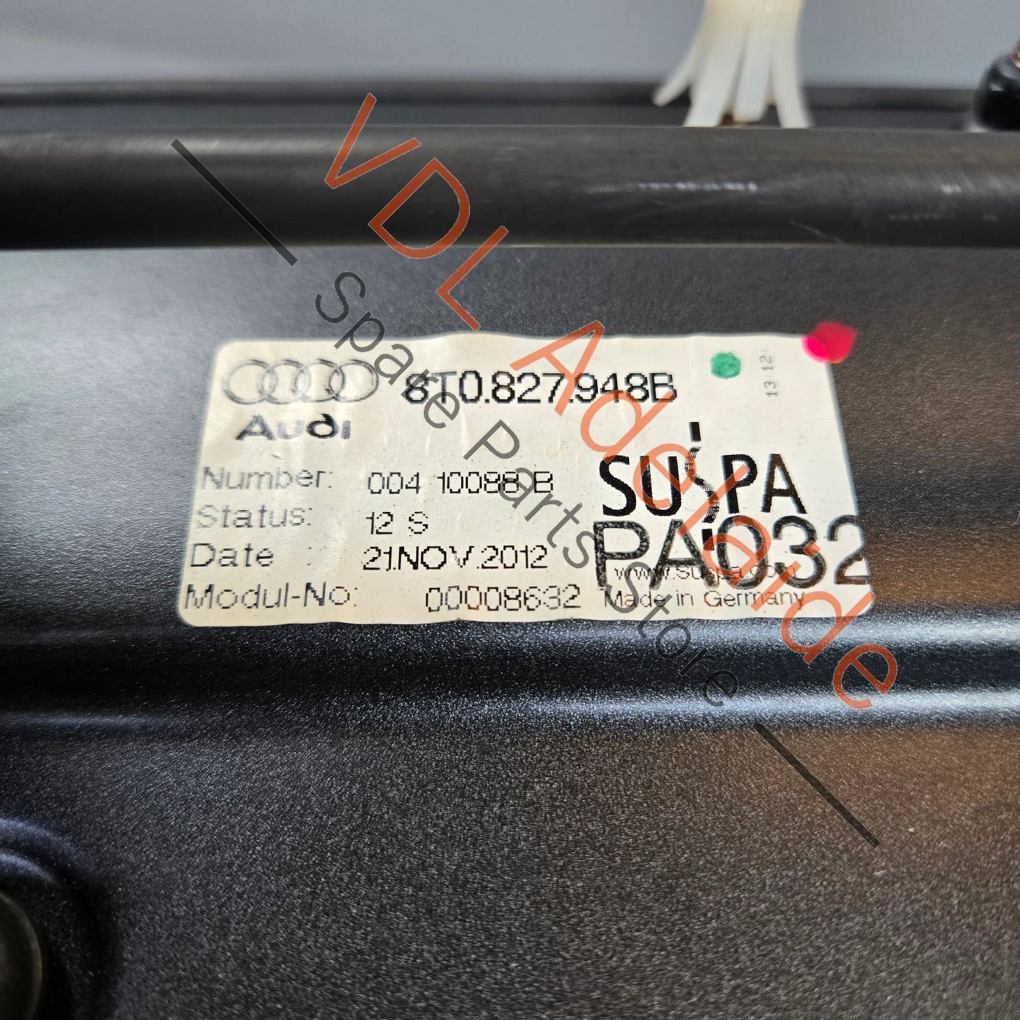 8T0827948B 8T0827934A   Audi RS5 Drive Unit for Rear Spoiler Active Automatic Rear Wing 8T0827948B 8T0827934A GRU