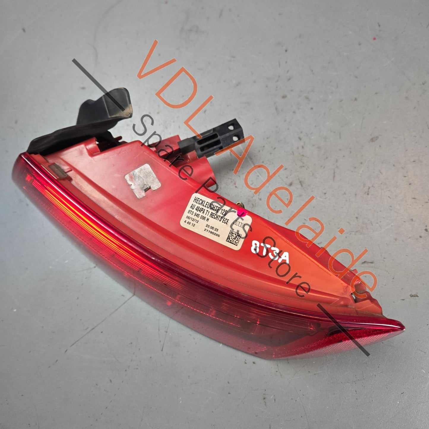 8T0945096H    Audi RS5 Right Side Rear LED Tail Light Outer 8T0945096H